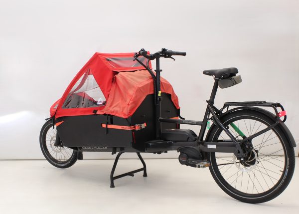 Riese & Müller Packster 80 vario urban mit Regenverdeck