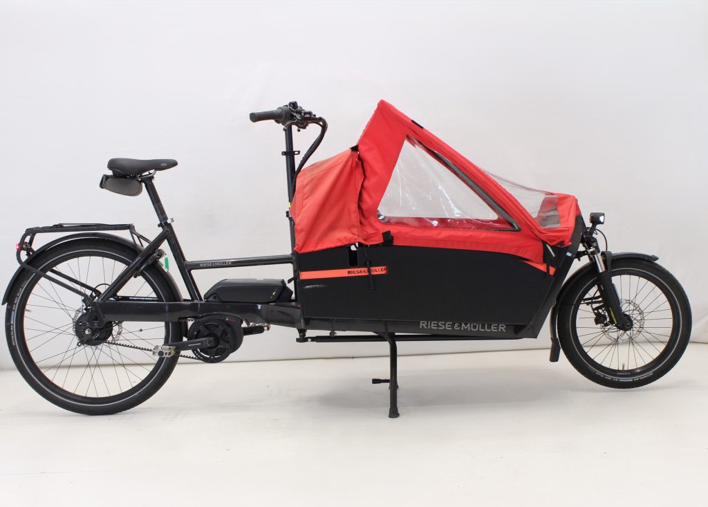 Riese & Müller Packster 80 vario urban mit Regenverdeck