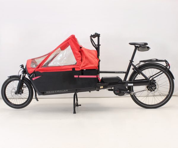 Riese & Müller Packster 80 vario urban mit Regenverdeck