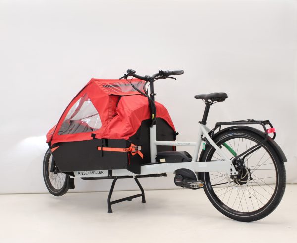 Riese & Müller Packster 80 vario urban mit Regenverdeck