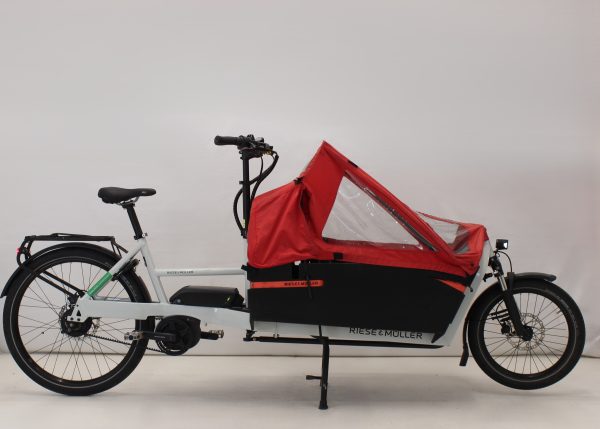 Riese & Müller Packster 80 vario urban mit Regenverdeck