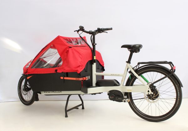 Riese & Müller Packster 80 vario urban mit Regenverdeck