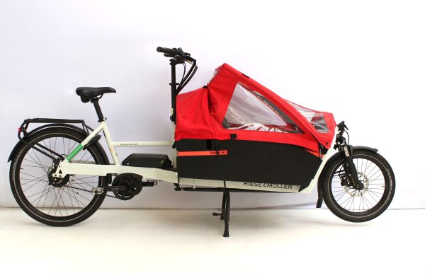 Riese & Müller Packster 80 vario urban mit Regenverdeck