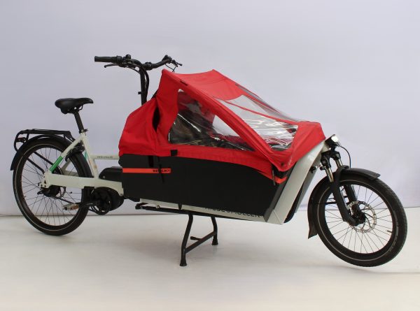 Riese & Müller Packster 80 vario urban mit Regenverdeck